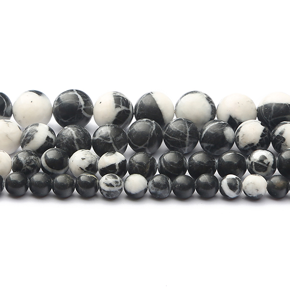 Vintage Collectible Marbles - Naturalne kamienie, czarno-biały marmur, jaspis, okrągłe