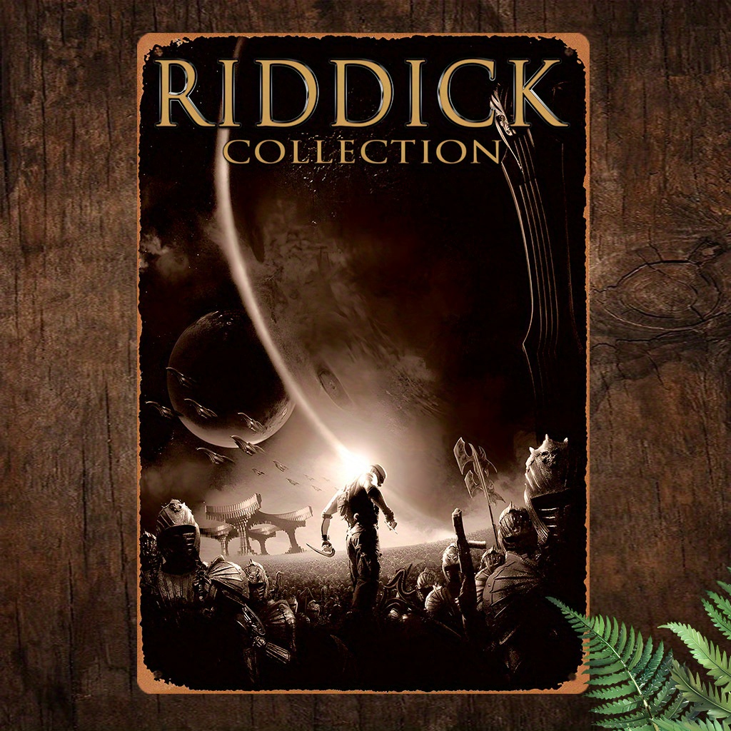 Vintage Collectible Posters - Dekoracja Pokoju Kolekcja Riddick Vintage Metalowy