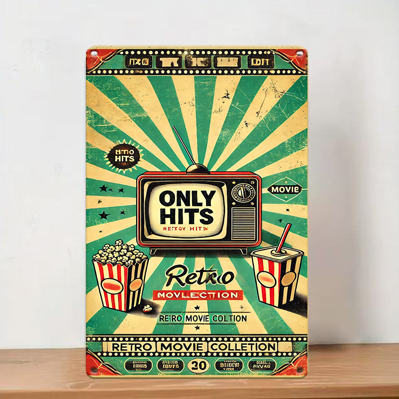 Vintage Collectible Posters - Kolekcja plakatów filmowych w stylu retro,