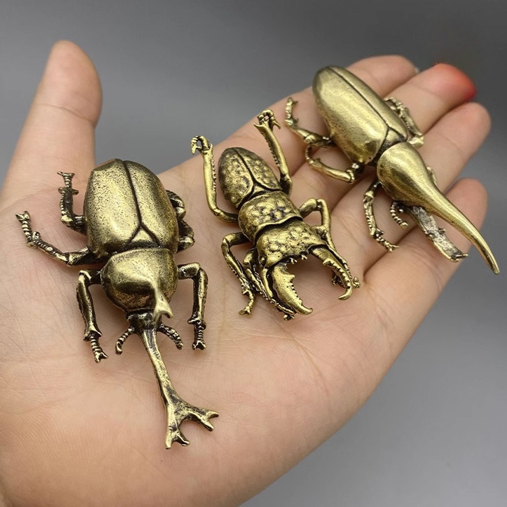 Vintage Collectible Christmas Ornaments - Ozdoba na biurko w kształcie owada,