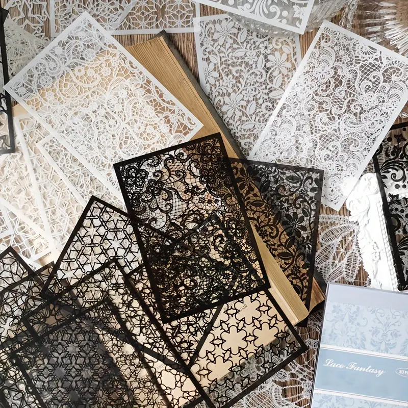 Vintage Collectible Books - 30 sztuk, w stylu Vintage czarno-białe