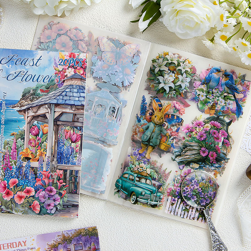 20 sztuk/książka naklejki dla  – Vintage Collectible Books recenzja i cena