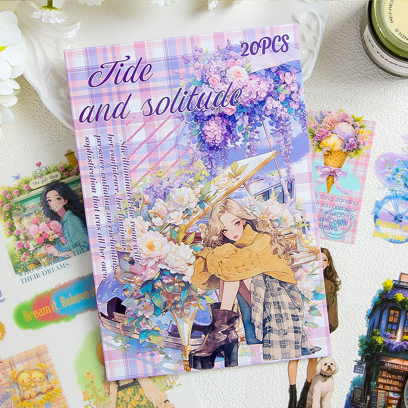 20 sztuk/książka naklejki dla  – Vintage Collectible Books recenzja i cena