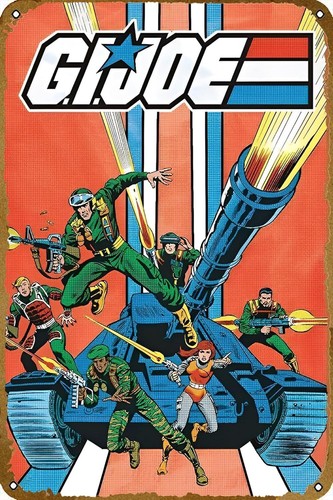 Gi Joe – Plakat z czołgiem, vi – Vintage Collectible Posters recenzja i cena
