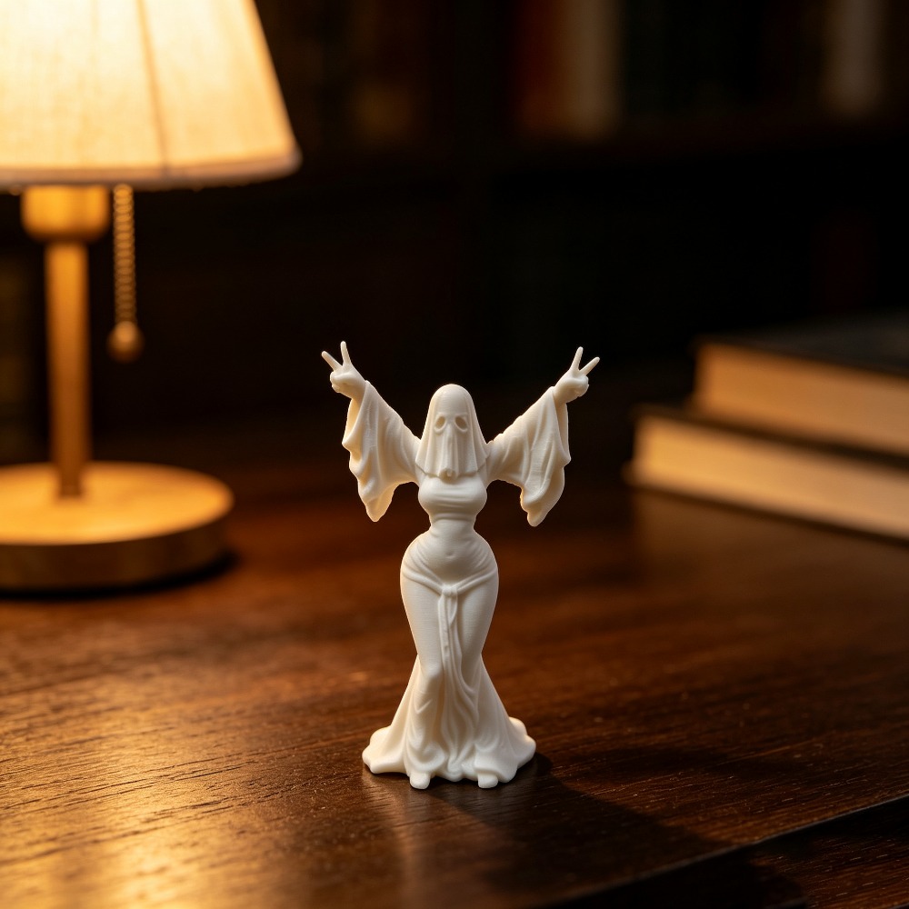 1/2 Zestaw Biała Figurka Ducha – Vintage Collectible Christmas Ornaments recenzja i cena