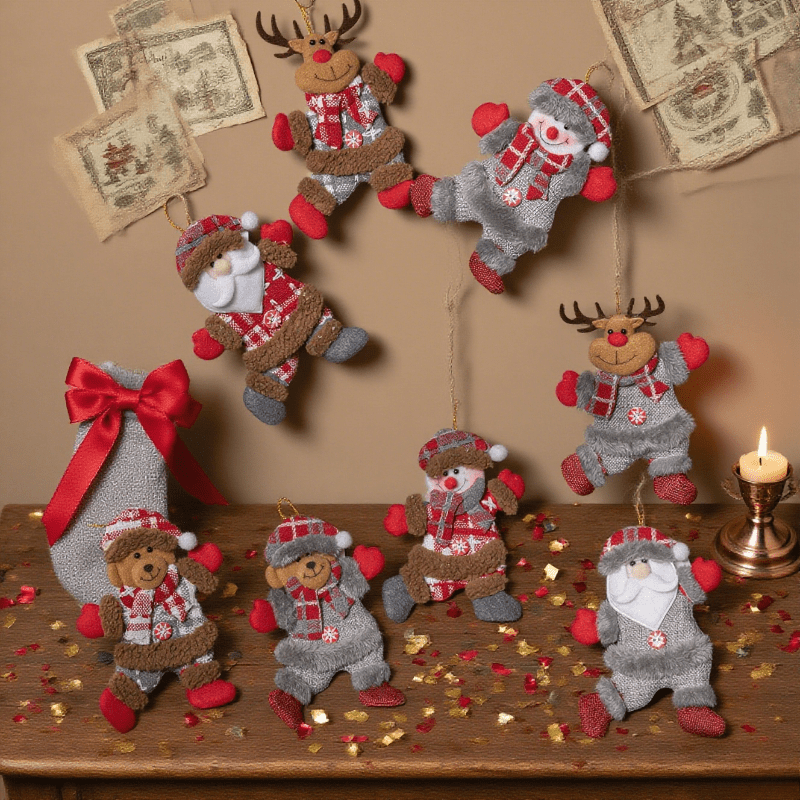 3-częściowy zestaw losowo styl – Vintage Collectible Santa recenzja i cena