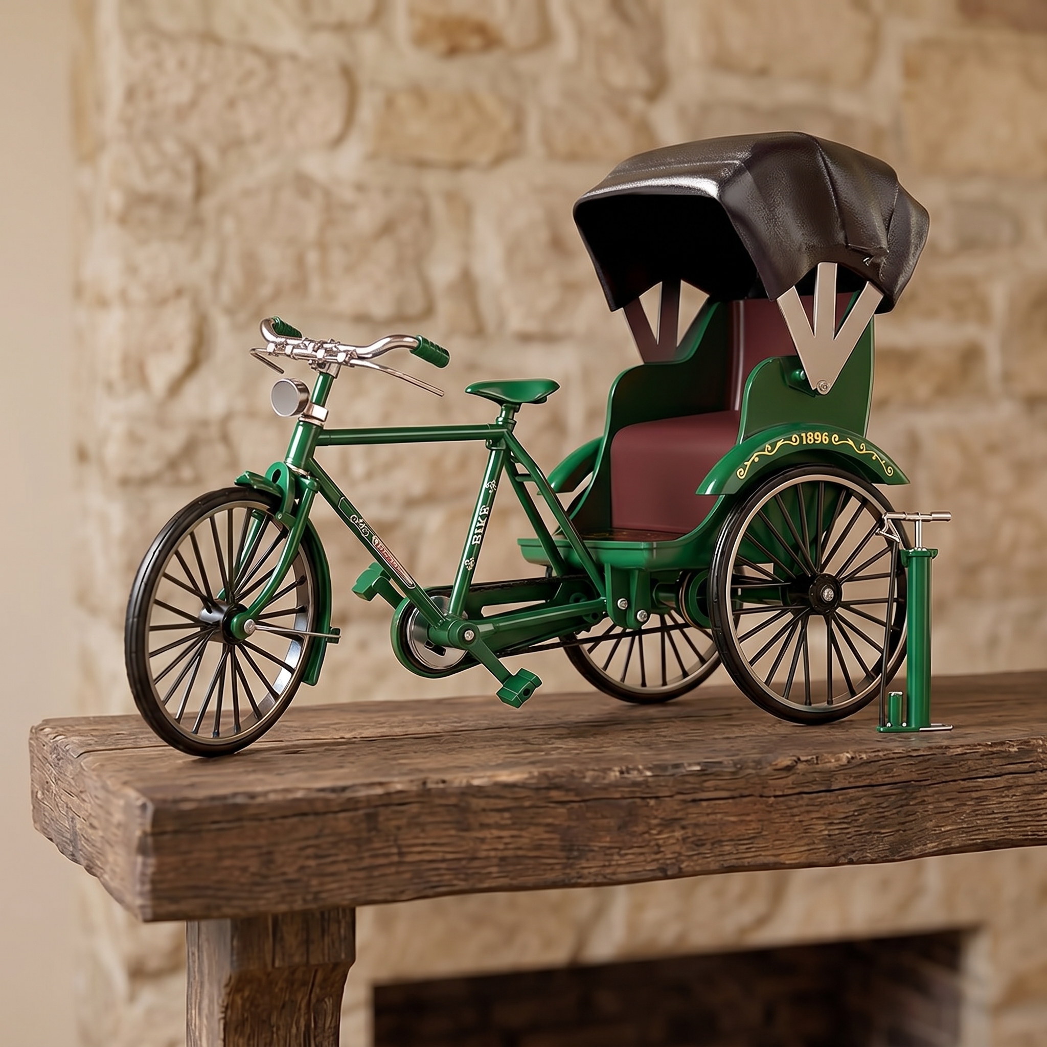 Model rikszy w stylu vintage z – Vintage And Collectible Toys recenzja i cena