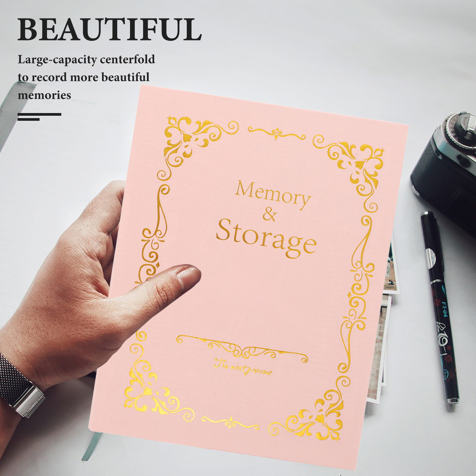 Album na zdjęcia z tłoczeniem  – Vintage And Collectible Books recenzja i cena