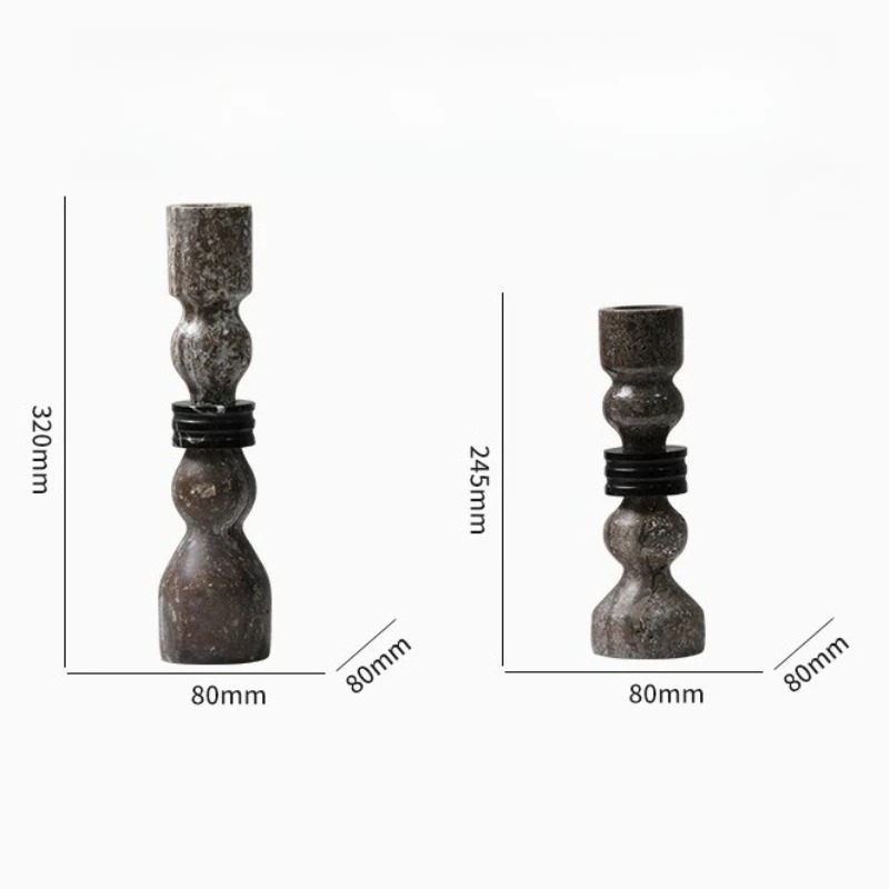 Marmurowy świecznik w stylu vi – Vintage Collectible Marbles recenzja i cena
