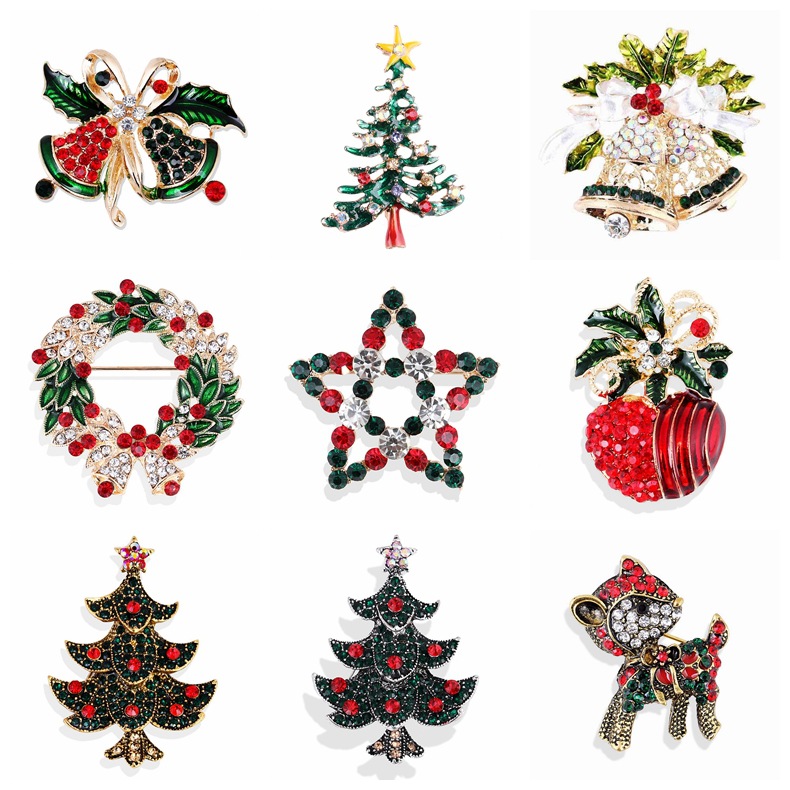 Kolekcja broszek świątecznych  – Vintage Collectible Santa recenzja i cena