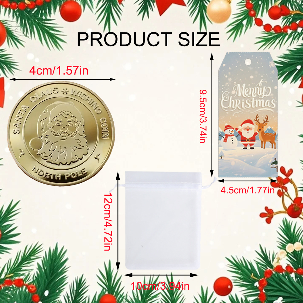 30 szt. Monety w stylu vintage – Vintage Collectible Santa recenzja i cena