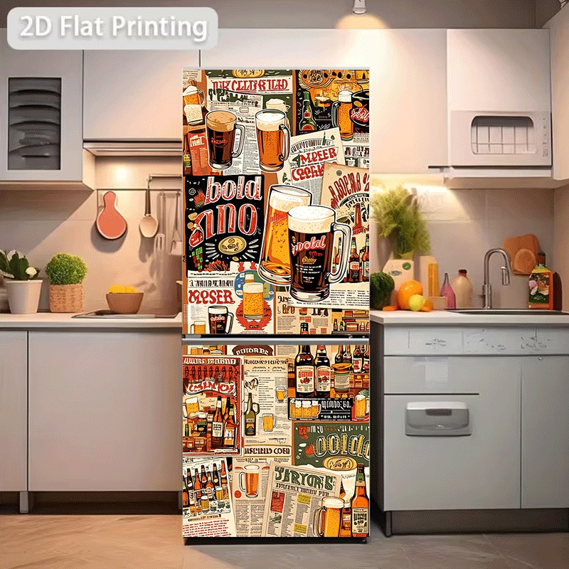 Naklejka na lodówkę, naklejka  – Vintage Collectible Posters recenzja i cena