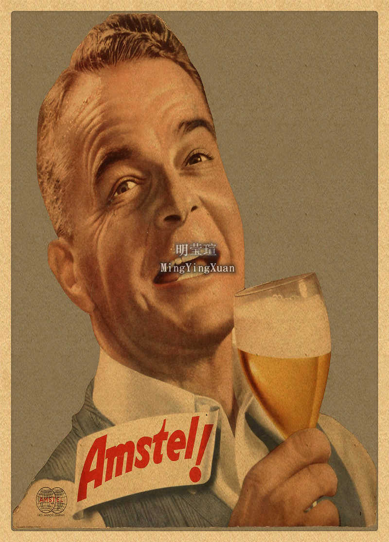 Vintage Piwo Wino Napój Wykres – Vintage Collectible Posters recenzja i cena