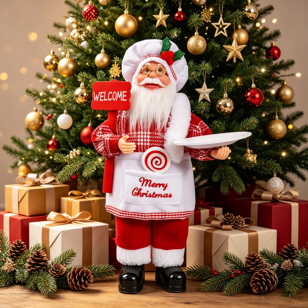 Świąteczna dekoracja na biurko – Vintage Collectible Santa recenzja i cena