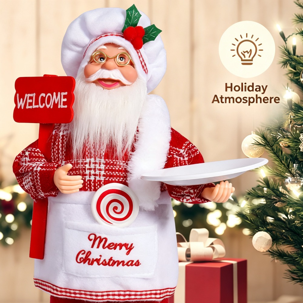 Świąteczna dekoracja na biurko – Vintage Collectible Santa recenzja i cena