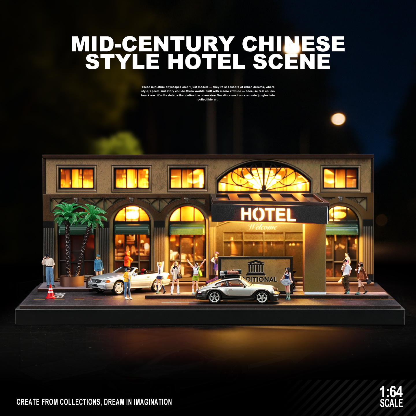 Kolekcjonerski model hotelu w  – Vintage Item recenzja i cena