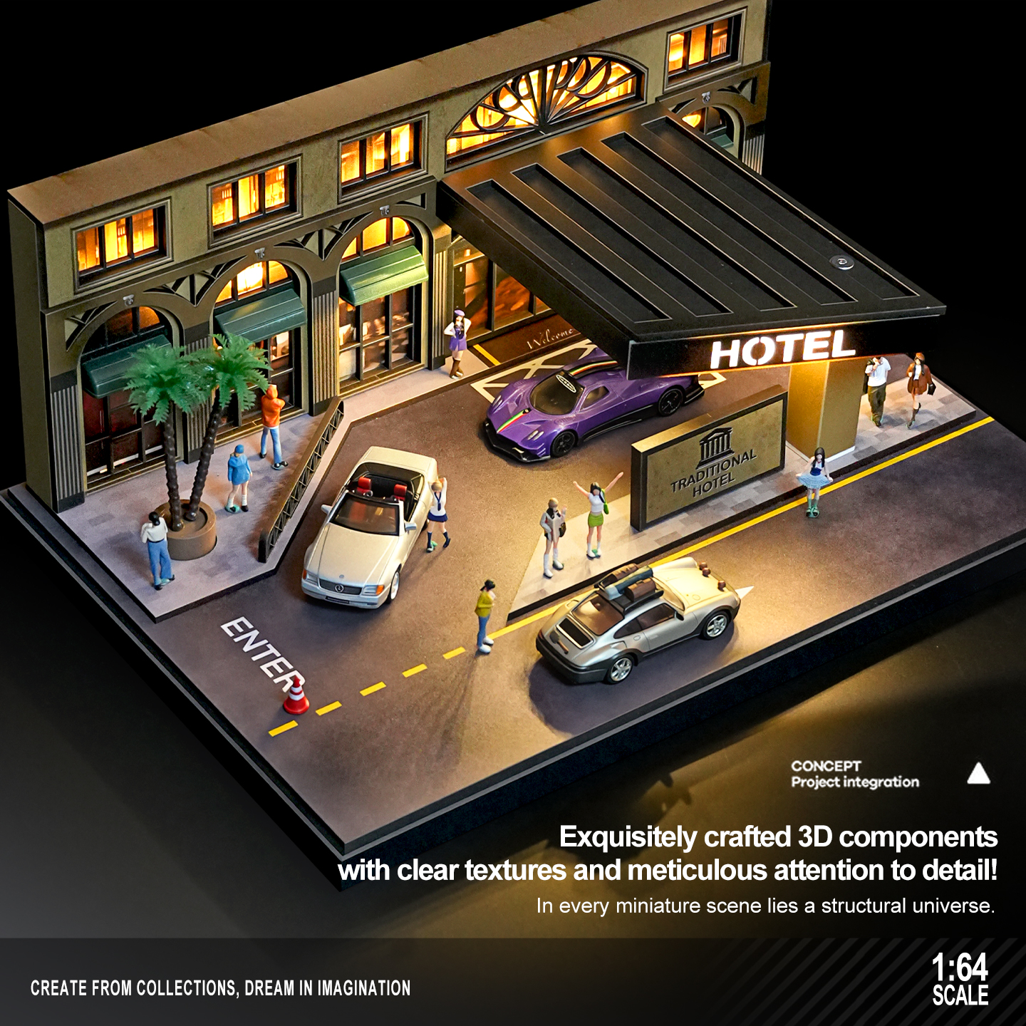 Kolekcjonerski model hotelu w  – Vintage Item recenzja i cena