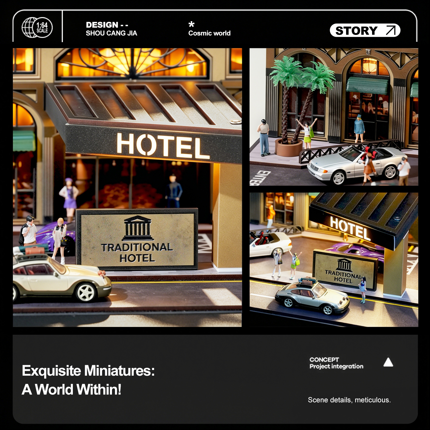 Kolekcjonerski model hotelu w  – Vintage Item recenzja i cena