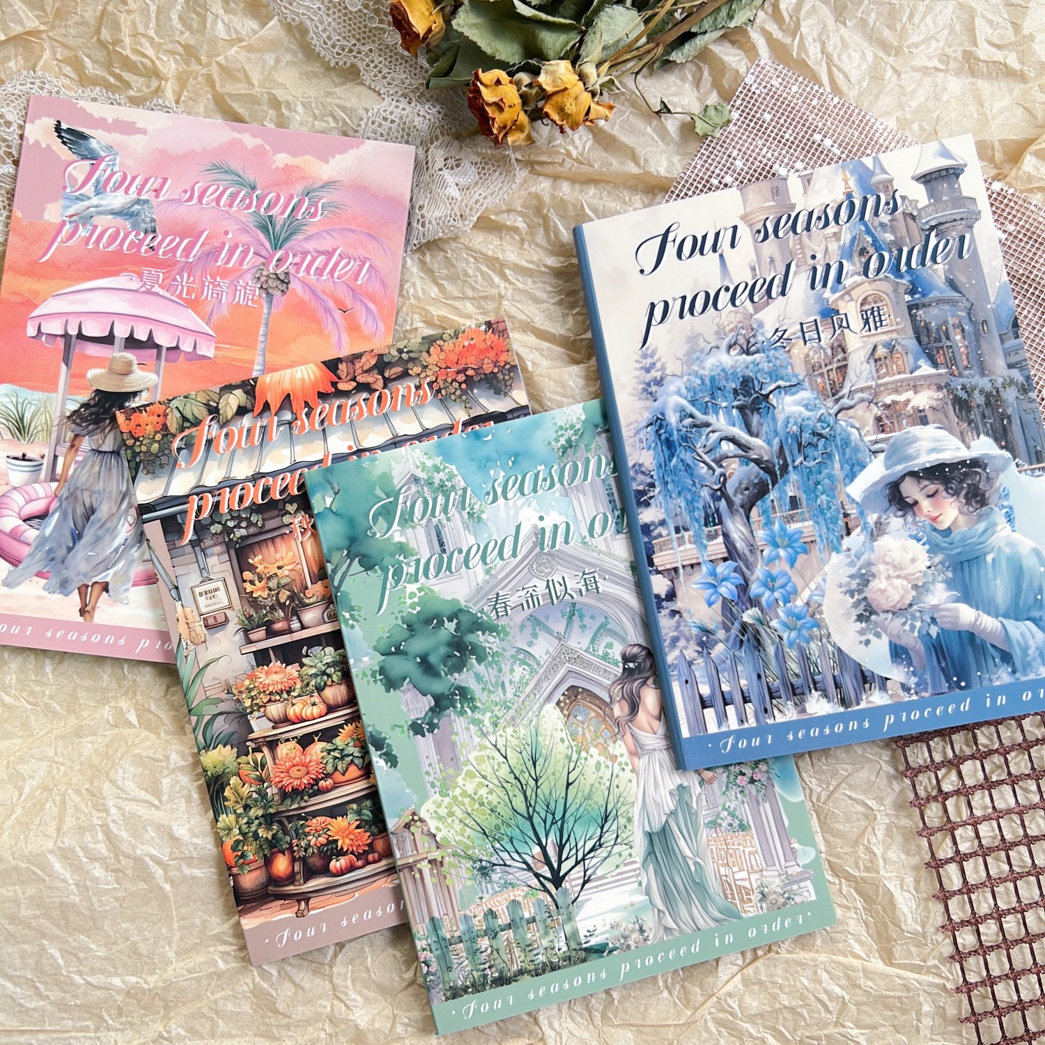 20 arkuszy naklejek w stylu vi – Vintage Collectible Books recenzja i cena
