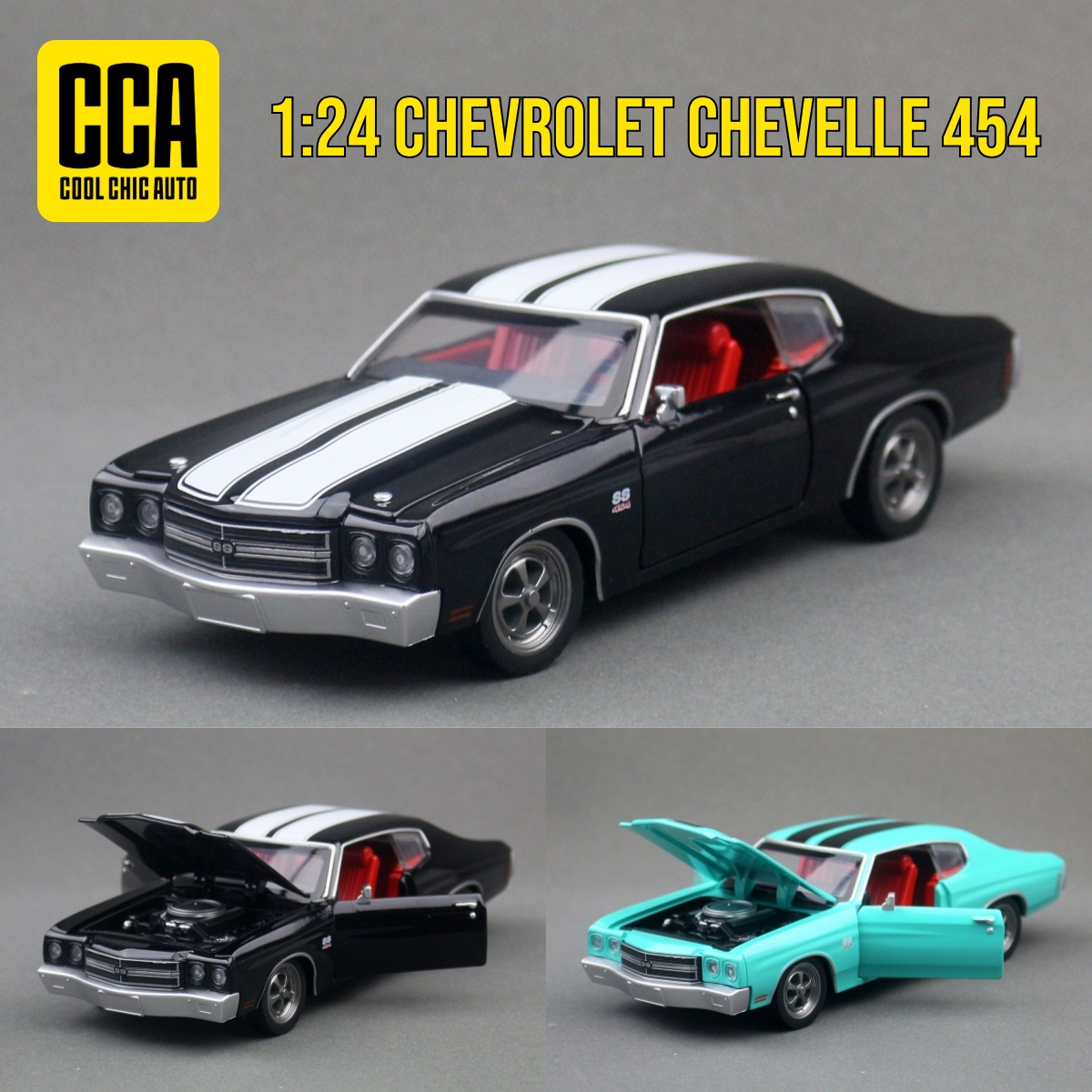 1/24 Chevrolet Chevelle 454 19 – Vintage And Collectible Toys recenzja i cena